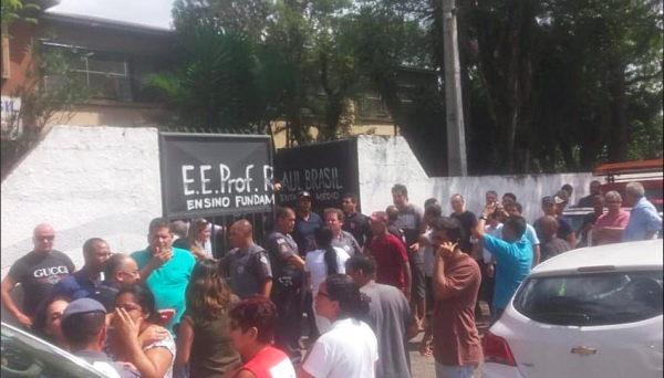 Escola Estadual Raul Brasil, no Jardim Imperador, em Suzano, na Grande São Paulo, palco da tragédia